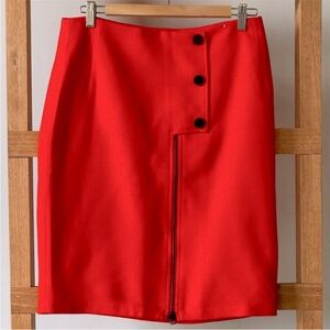 NWT - Opening Ceremony - Red Pencil Skirt - 8